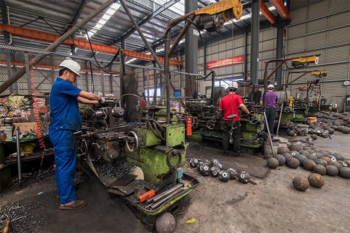 湛江网架配件车间